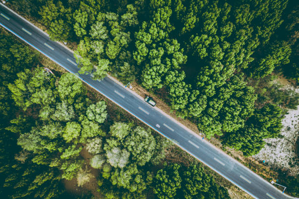 istock Overlooking the road in the mountains 1969834748