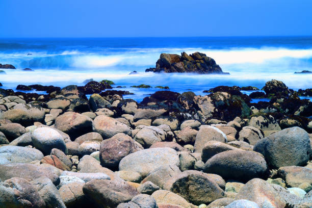 istock Surf Breaking Asilomar State Marine Reserve California Time Lapse 1969929165