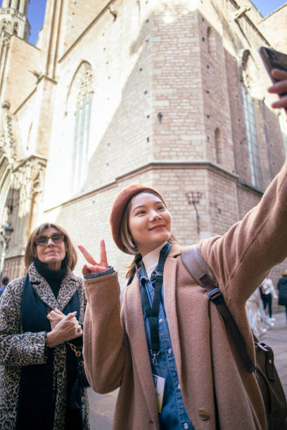istock Tour guide with senior tourist 1969951026