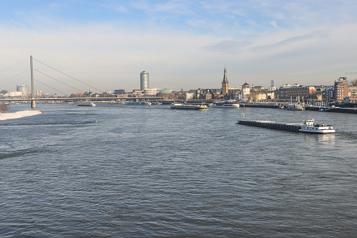 View from Rheinknie Bridge