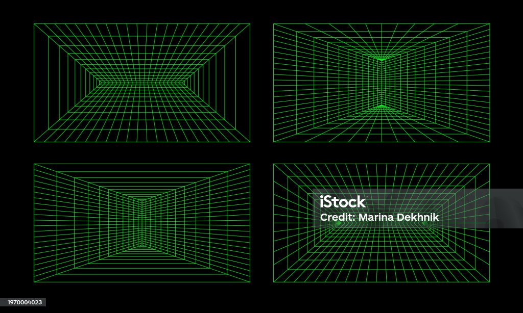 Simple Background Wire Frame Wireframe Art Stock Illustration - Download Image Now - Backgrounds ...
