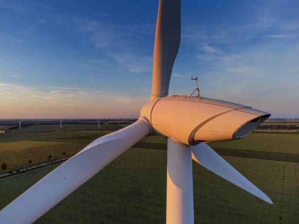 istock Wind turbine renewable energy installation 1970026493