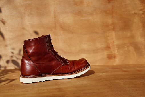 Stylish leather boots