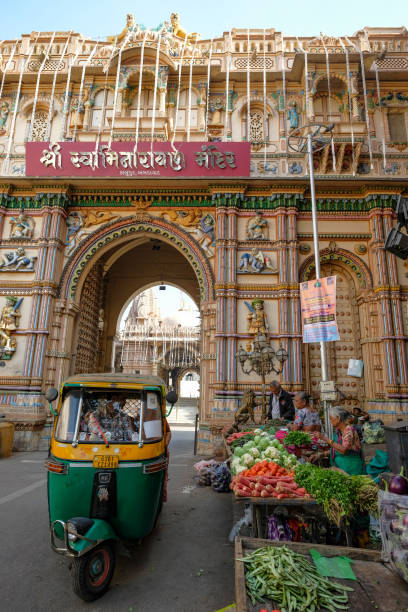 Temple Swaminarayan à Ahmedabad, Inde - Photo