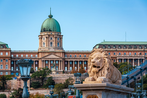 Royal palace in Budapest, Hungary