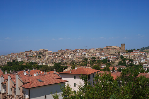 Tricarico, old town in Matera province, Basilicata, Italy