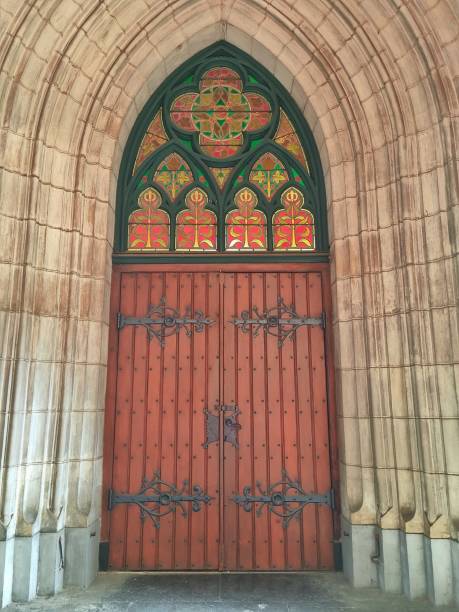 istock Church entrance door 1970114362