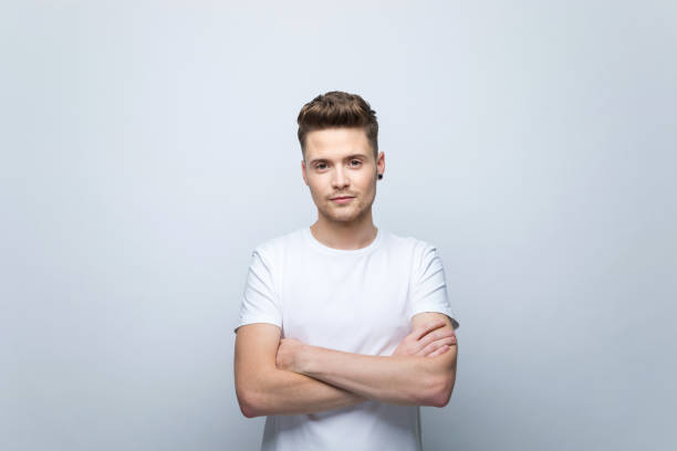 istock Portrait of young man looking at camera 1970136875