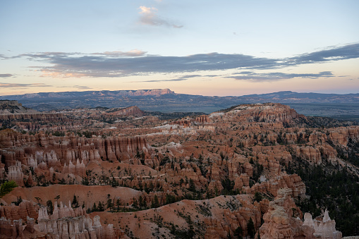 Late fall in Bryce Canyon National Park, Utah, USA.