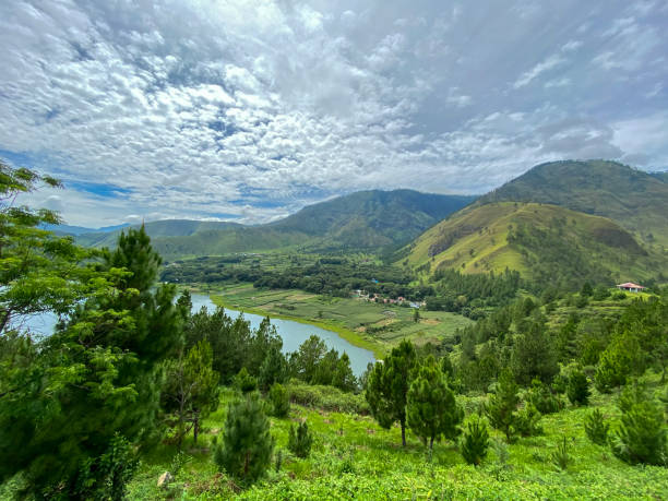 istock Cloudy Sky Against The Lake 1970318723