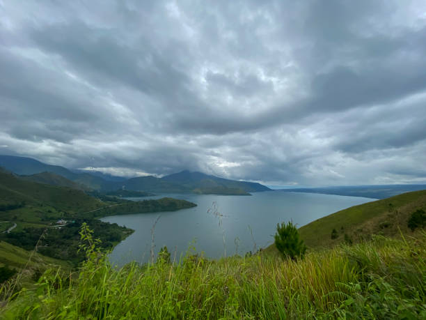 istock Cloudy Sky Against The Lake 1970322312