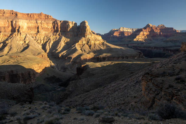 istock Shadows Fade In The Valley Below Marsh Butte 1970327217