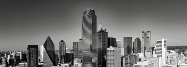 istock scenic skyline in late afternoon in Dallas, Texas 1970424083