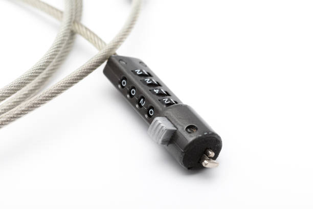 istock Kensington locks isolated on a white background. 1970442794