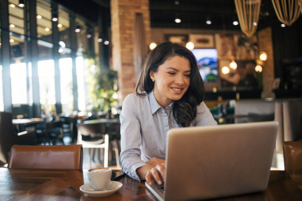 istock Portrait of young attractive woman using digital tablet 1970606929