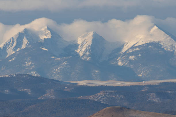 Winter Storm Clouds on the Sangre de Cristo mountain range of Colorado