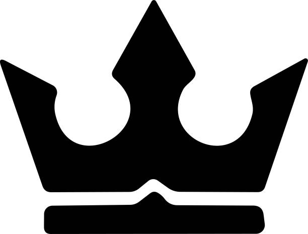 crown icon. crown of king symbol. hat or cap for royal prince or queen. vector illustration - princess queen nobility crown点のイラスト素材／クリップアート素材／マンガ素材／アイコン素材