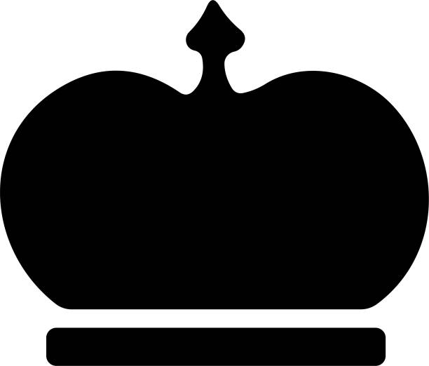 crown icon. crown of king symbol. hat or cap for royal prince or queen. vector illustration - princess queen nobility crown点のイラスト素材／クリップアート素材／マンガ素材／アイコン素材