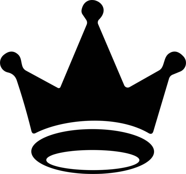 crown icon. crown of king symbol. hat or cap for royal prince or queen. vector illustration - princess queen nobility crown点のイラスト素材／クリップアート素材／マンガ素材／アイコン素材