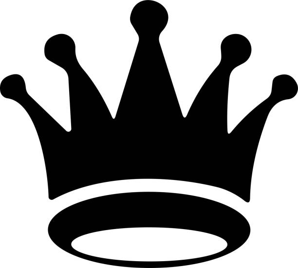 crown icon. crown of king symbol. hat or cap for royal prince or queen. vector illustration - princess queen nobility crown点のイラスト素材／クリップアート素材／マンガ素材／アイコン素材