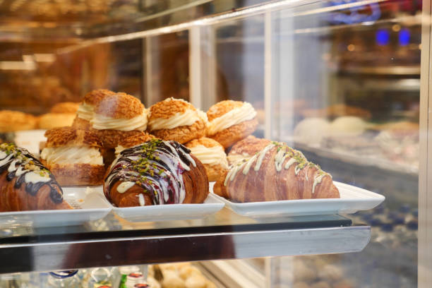istock fresh baked croissant in a bakery 1970820140