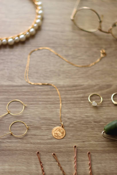 istock Various Gold and Pearl Accessories 1970827070