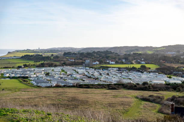 istock Caravan park near the Norfolk coastal path 1970855285