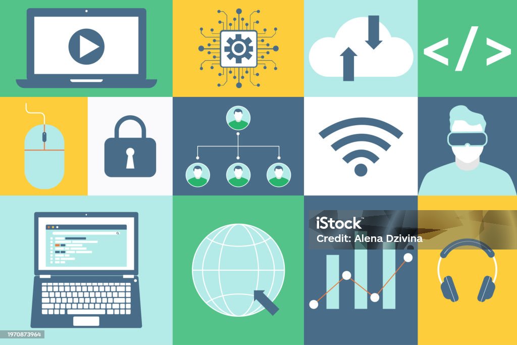 Web Programi Web Programming 102 Stock Illustration - Download Image Now - Analyzing ...