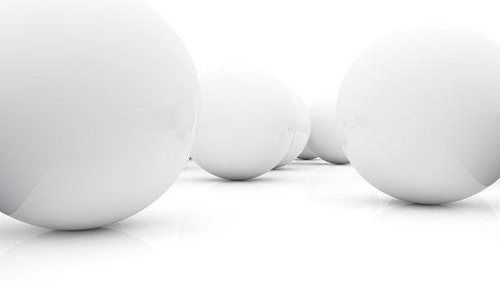 White spheres Abstract Background