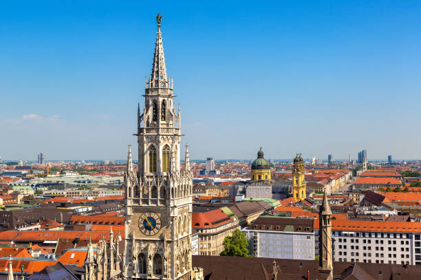 istock Aerial view of Munich, Germany 1971018522