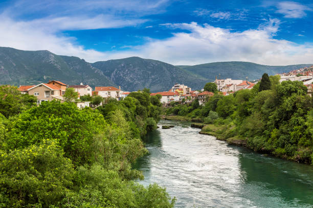 istock Historical center in Mostar 1971033176