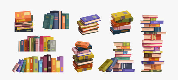 istock big set of colorful books on white 1971041073