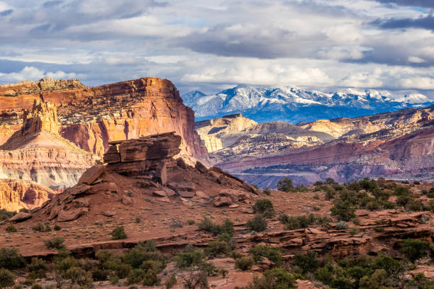 istock Capitol Reef Nation Park in winter 1971048559