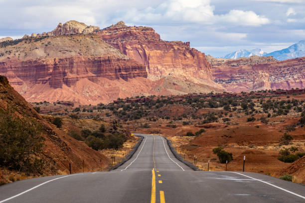 istock Capitol Reef Nation Park in winter 1971048569