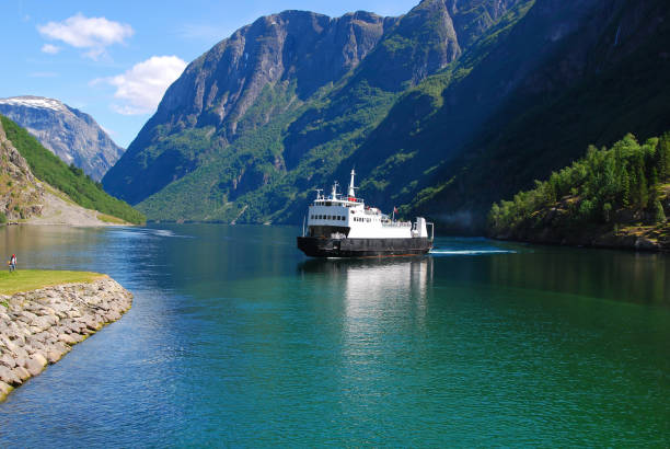 istock A ferry boat at Gudvangen 1971054378