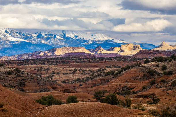 Capitol Reef Nation Park in winter