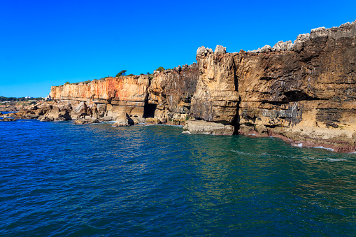 Boca do Inferno (Hell's Mouth) is a unique rock formation on the edge of the ocean in Cascais, Portugal