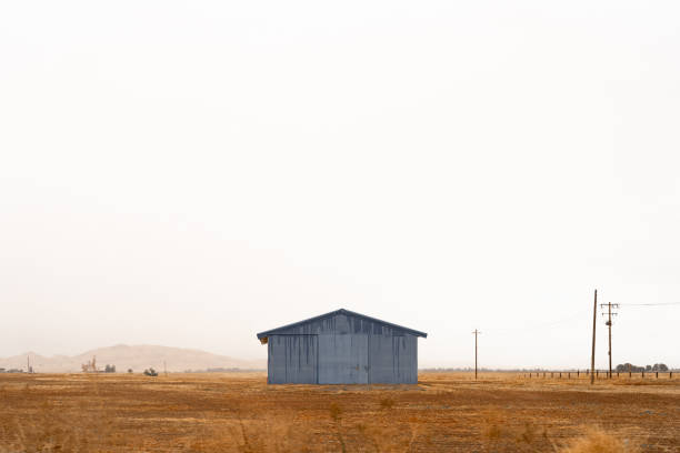 Back road tours in the fog with abandoned places of Canora, Saskatchewan prairies.