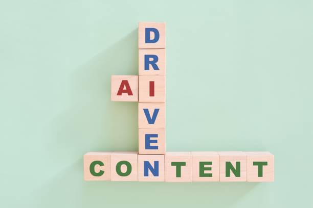 istock AI or artificial intelligence driven content concept. Crossword puzzle flat lay typography in green background. 1971409710