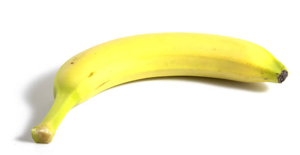 istock Banana isolated on white background. 1971468973