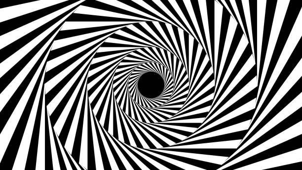 Free Stock Photo of Abstract Black and White Spiral Background ...