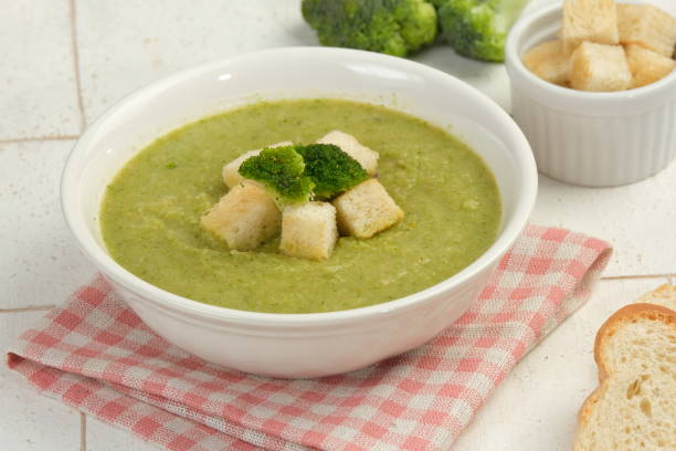 istock Brocolli Green Fresh Soup 1971552307