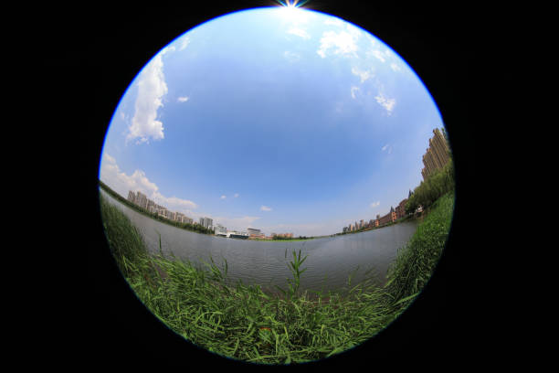 istock Waterfront City Scenery, Luannan County, Hebei Province, China 1971597841