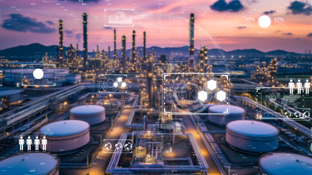 istock Smart city, digital world, Global communication network concept. 6G Business graph. Global business. 1971602607