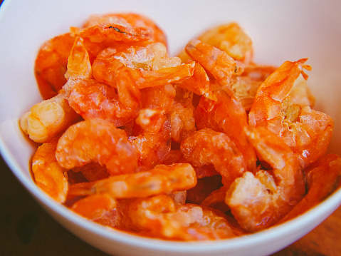 Thai dried shrimp