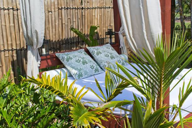 istock Summer daybed - resort style living. 1971636552