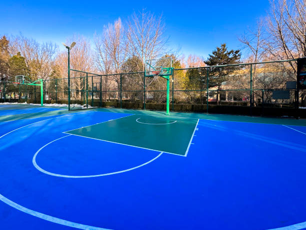istock Basketball Court 1971676407
