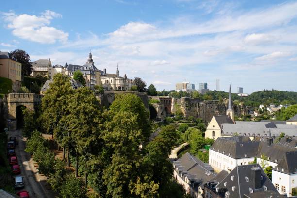 istock view of Luxembourg city 1971778836