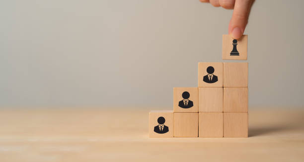 istock Strategic planning for human resources concept. Forecast demand for employees, identify gaps in skill, competency, implement strategies ensure the right people with the right skills to achieve goal. 1971784766