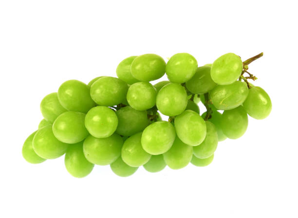 istock close up on green grape isolated on white background 1971871674